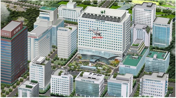 길병원장례식장 전경 - 인천광역시 남동구