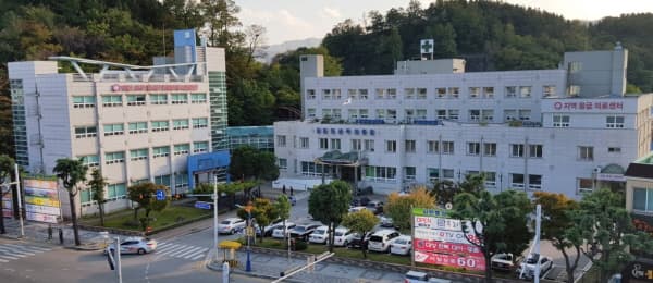 삼척의료원장례식장 전경 - 강원특별자치도 삼척시
