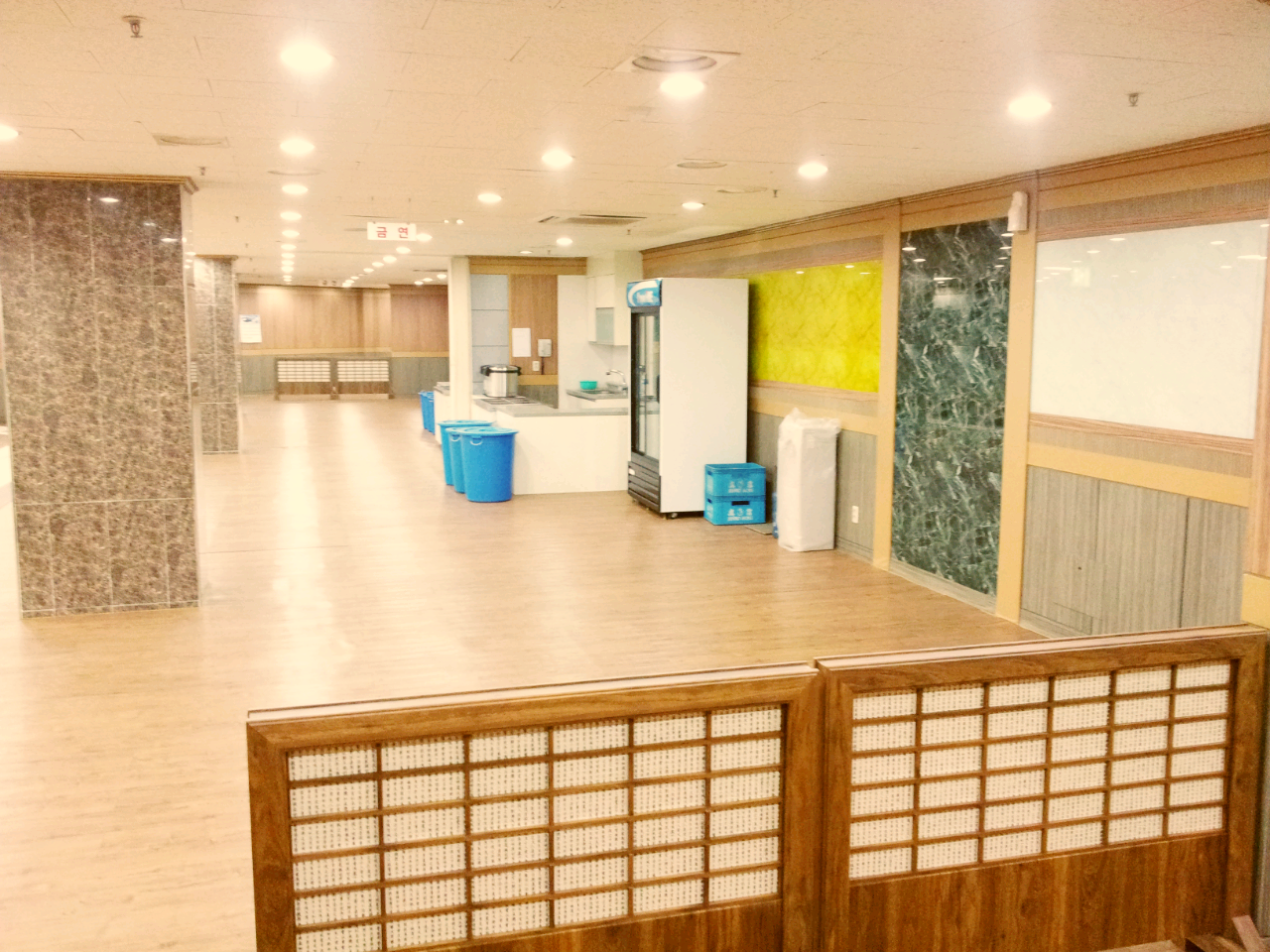 신천제일요양병원장례식장 유족 대기실 - 경기도 시흥시