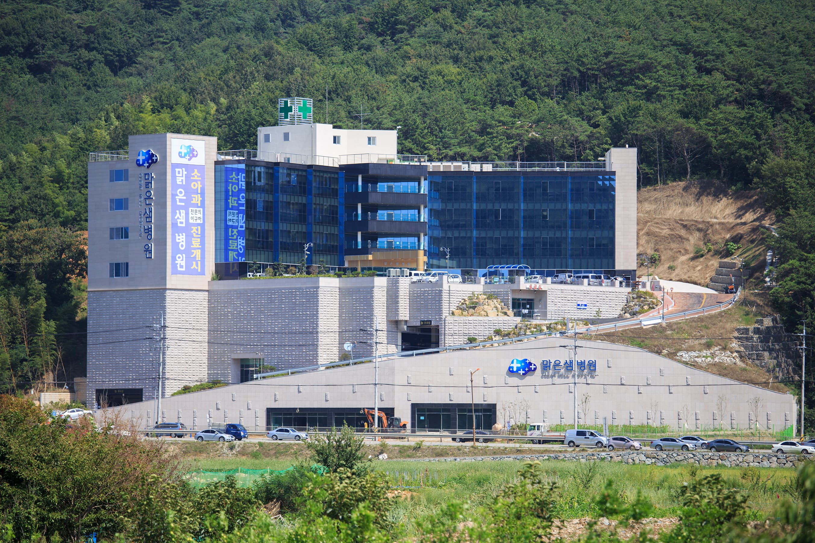 맑은샘병원장례식장 전경 - 경상남도 거제시