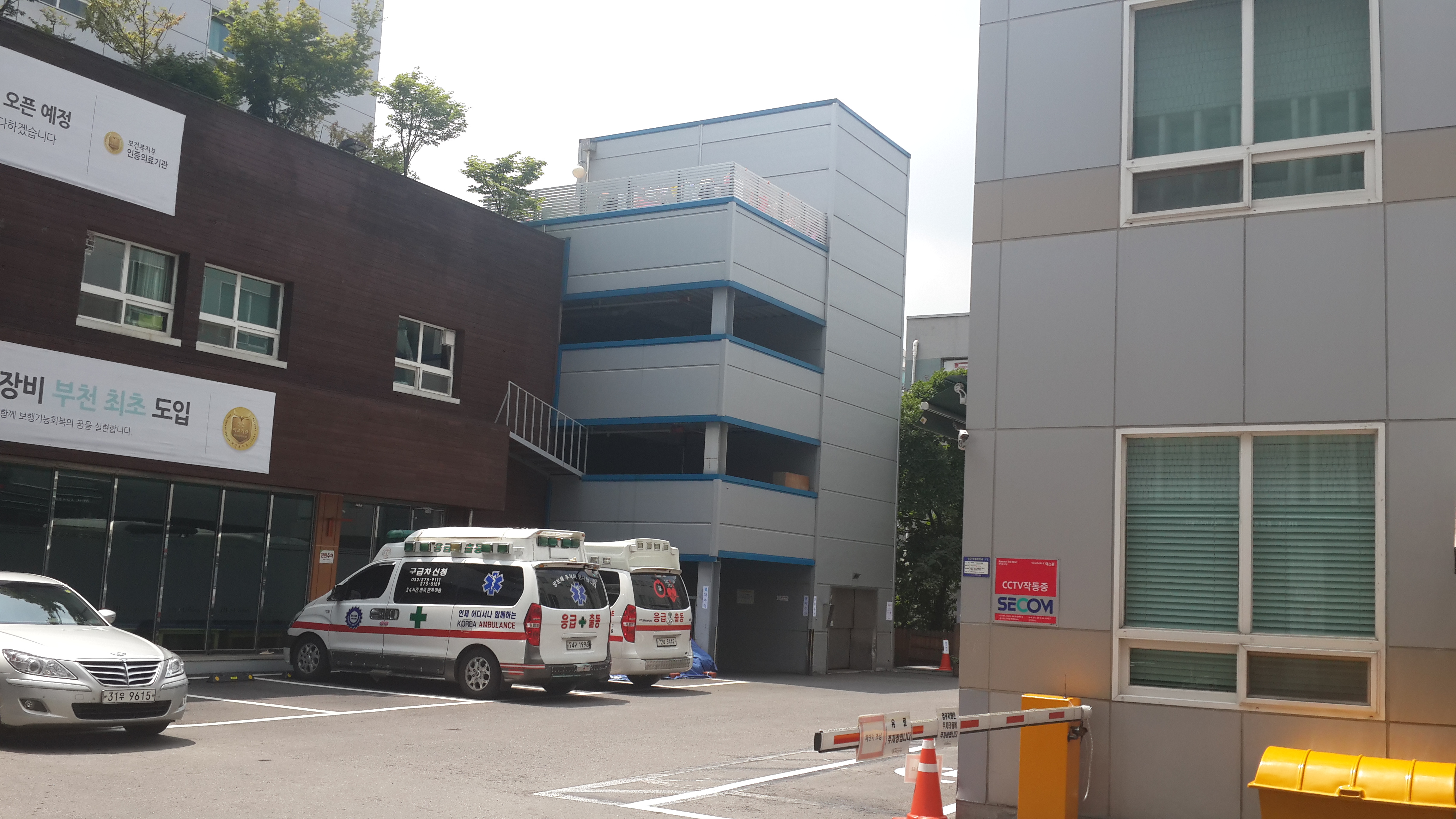 휴앤유병원장례식장 주차장 및 외부 - 경기도 부천시