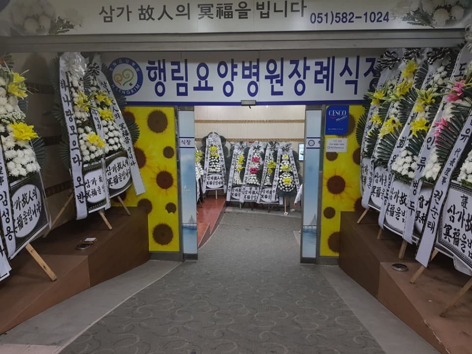 행림병원장례식장(행림요양병원) 전경 - 부산광역시 금정구
