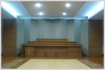 칠곡경북대학교병원장례식장 접수 로비 - 대구광역시 북구