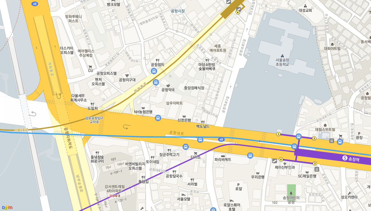 강서중앙장례식장 전경 - 서울특별시 강서구