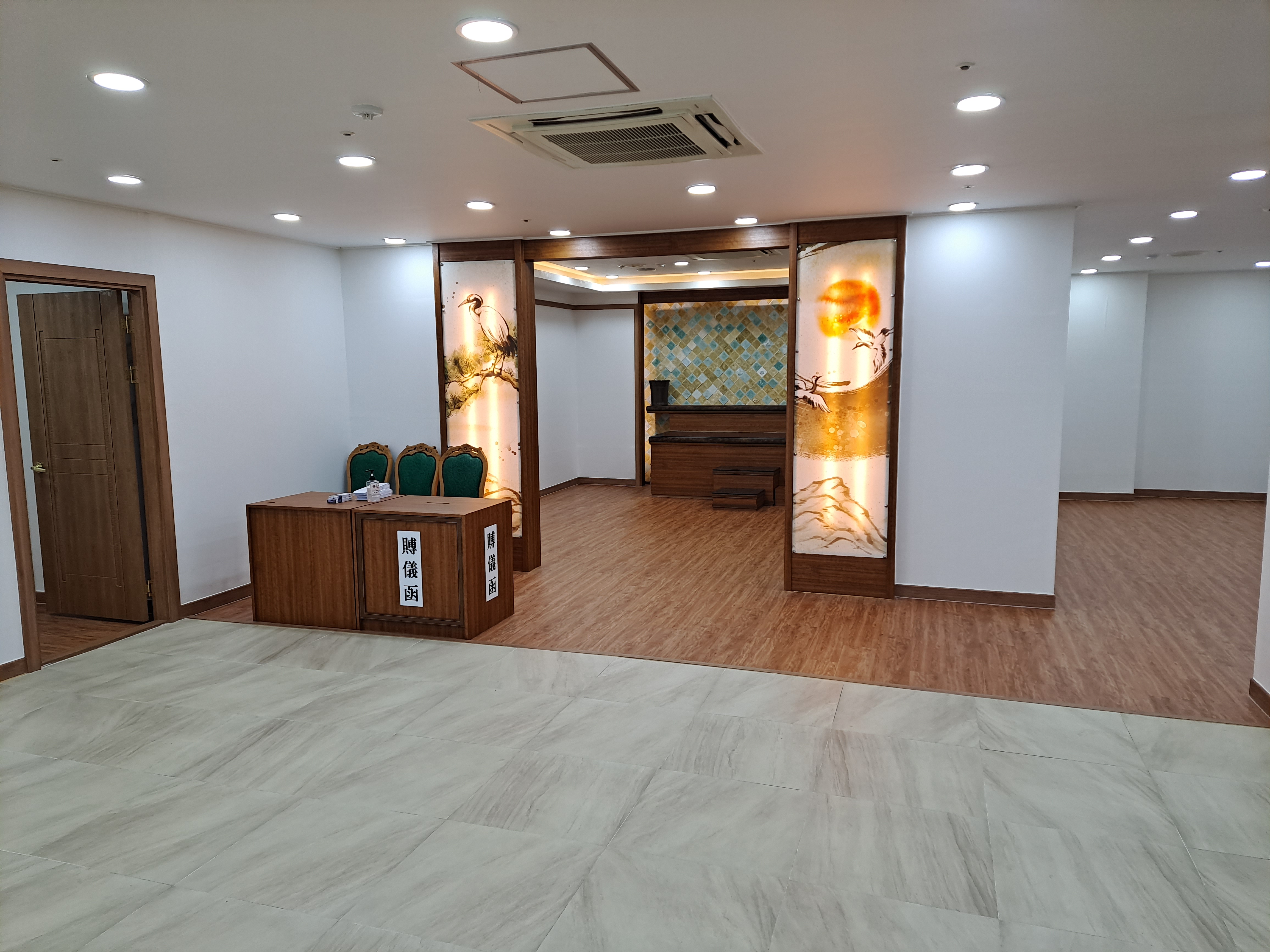 헤아림장례식장 주차장 및 외부 - 광주광역시 북구