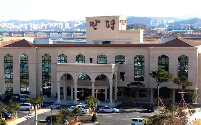 만평장례식장 유족 대기실 - 광주광역시 광산구